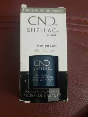 CND Gel Polish - Midnight Swim (Blue)
